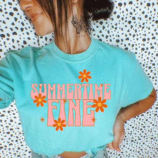 Summertime Fine Graphic Tee