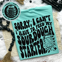 Sourdough Starter Skelly Edition Comfort Colors Tee