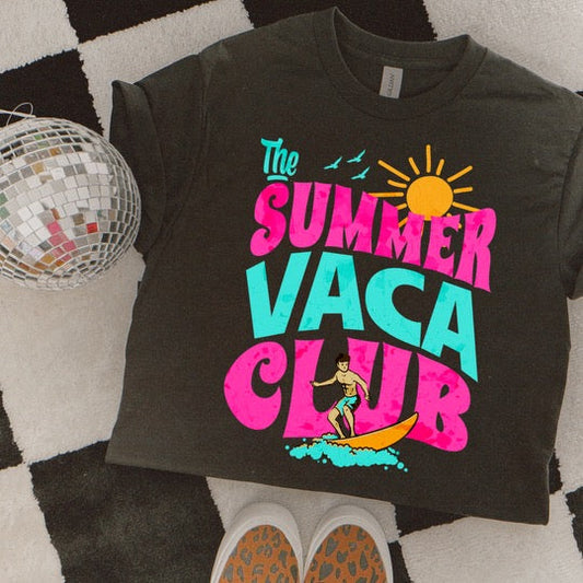 Summer Vaca Club Graphic Tee