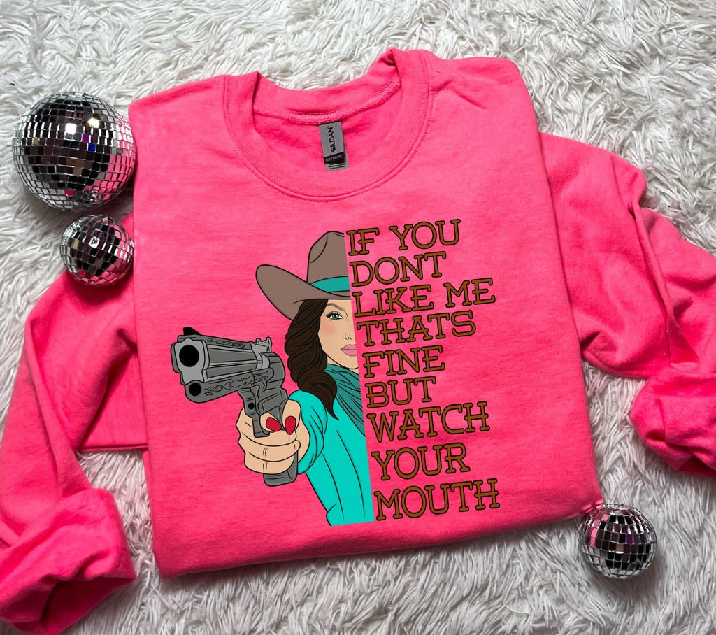 Watch Your Mouth Crewneck