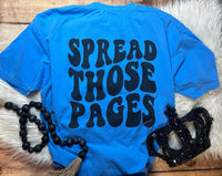 Spread Those Pages Comfort Colors Tee
