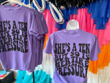 Shes a Ten But So is her Tire Pressure Comfort Colors T-Shirt