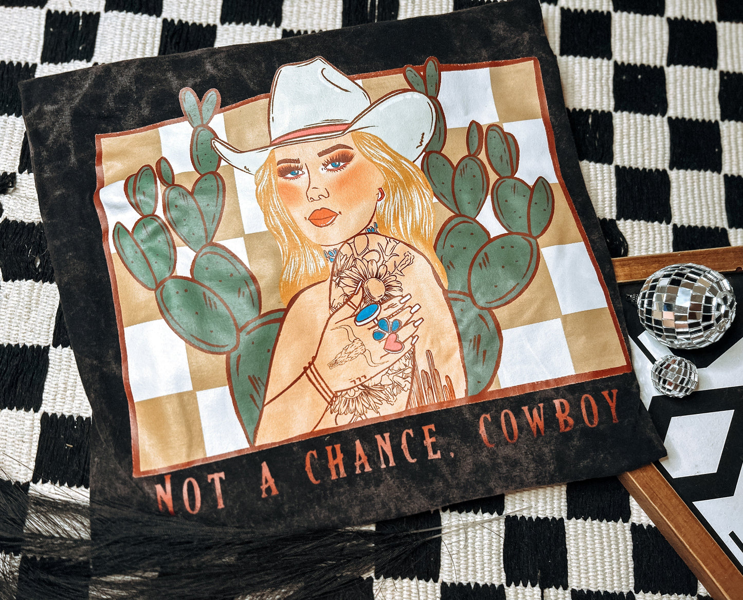 Not a Chance Cowboy Tee