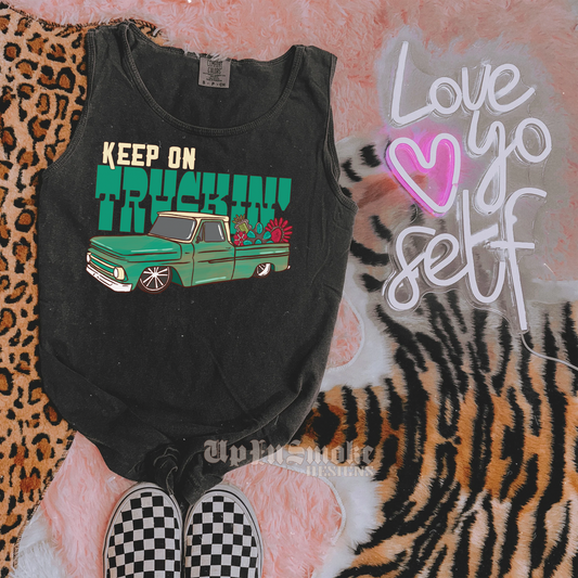 Keep on Truckin Tank Top