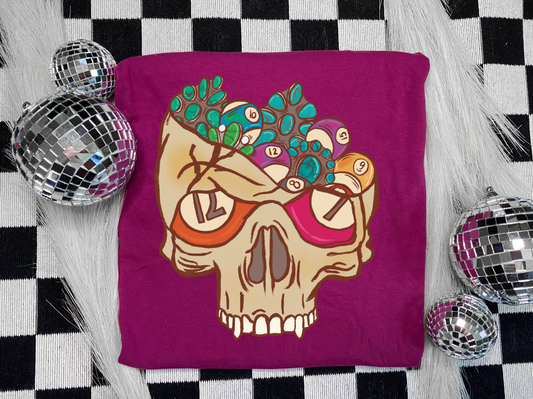 Billard Skull tee