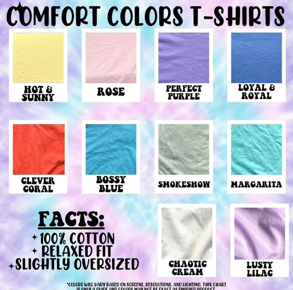 Sourdough Starter Skelly Edition Comfort Colors Tee