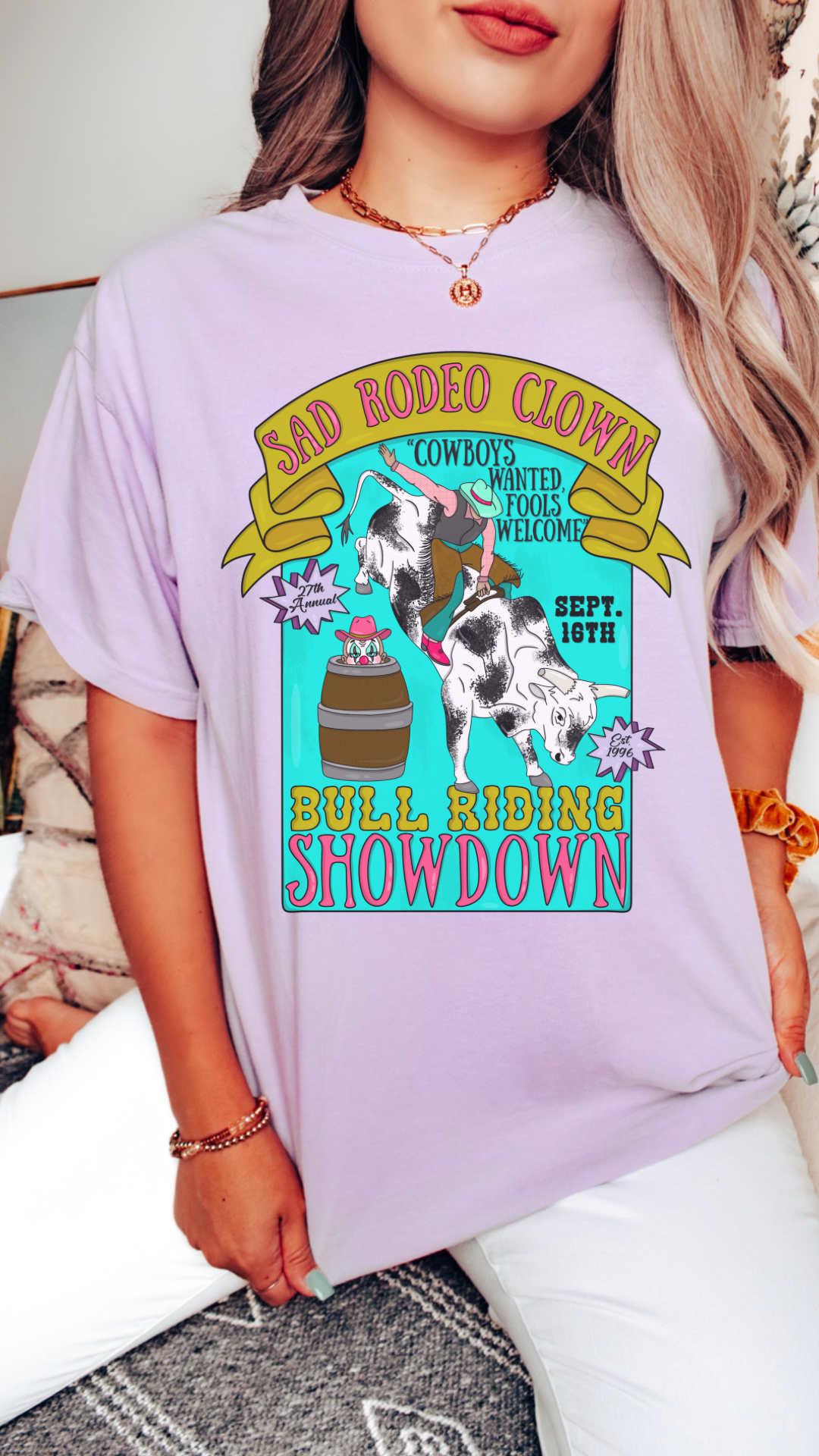 Bull Riding Showdown Tee