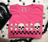 Checkered Crossbones T-Shirt or Sweatshirt