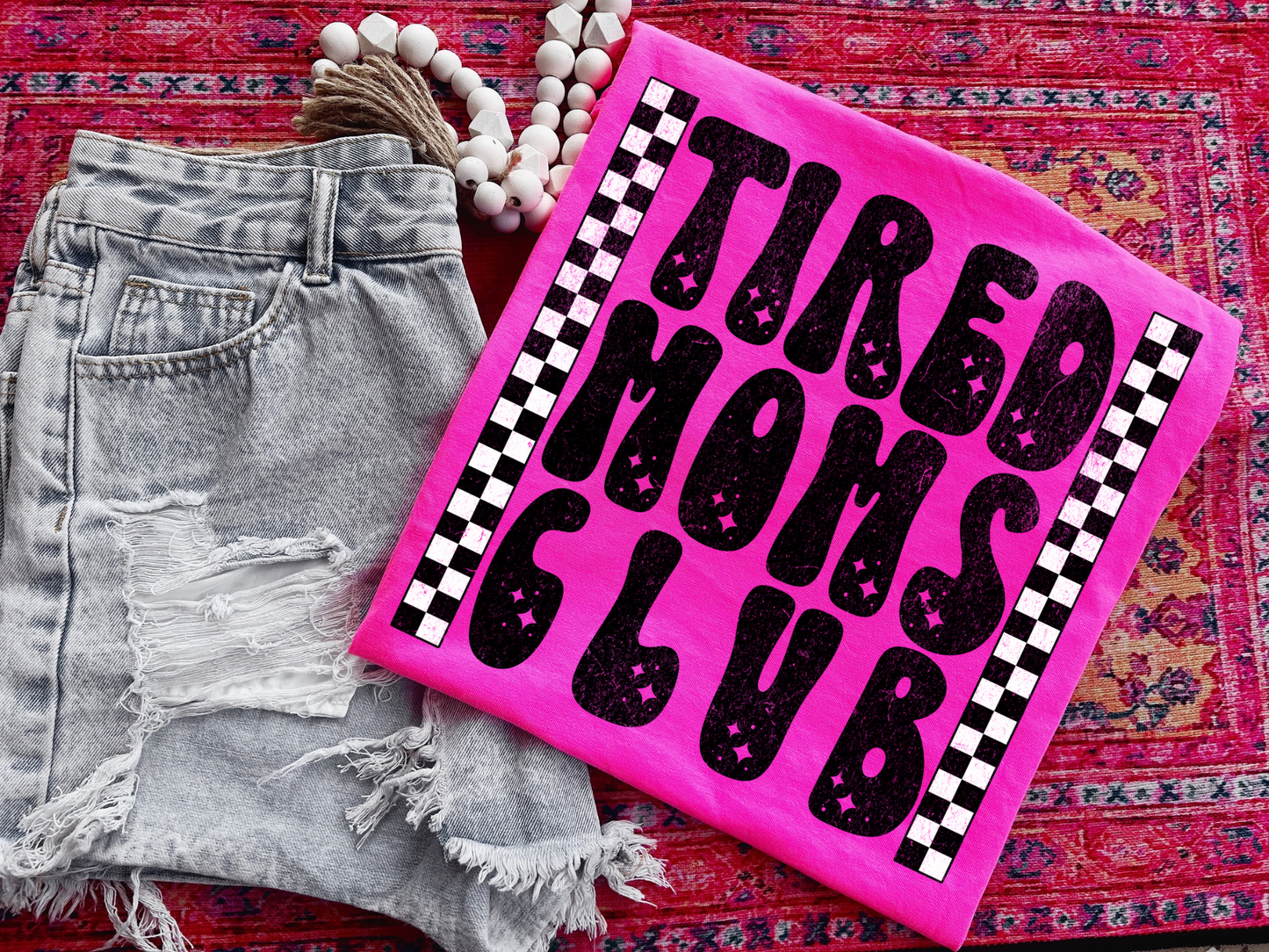 Tired Moms Club tee