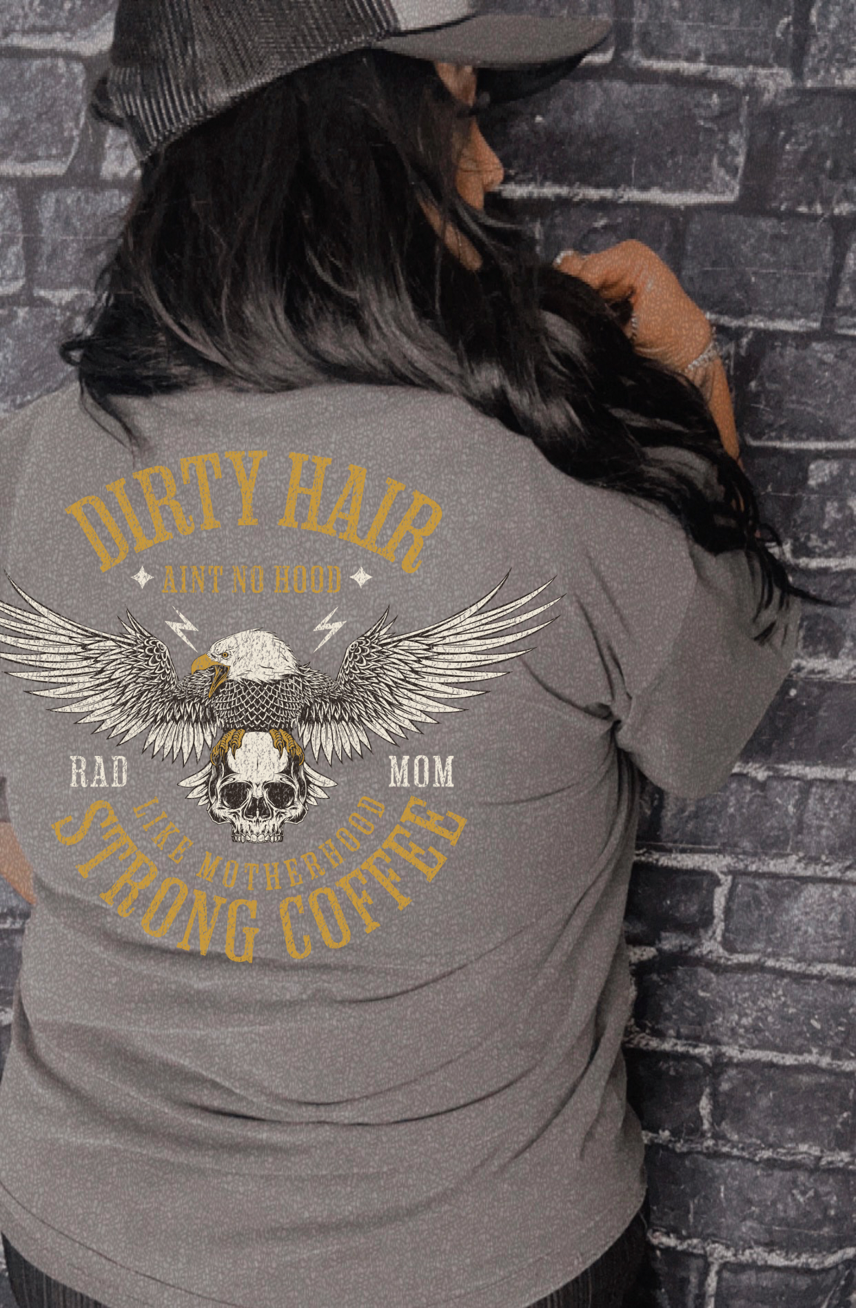 Dirty Hair Strong Coffee tee