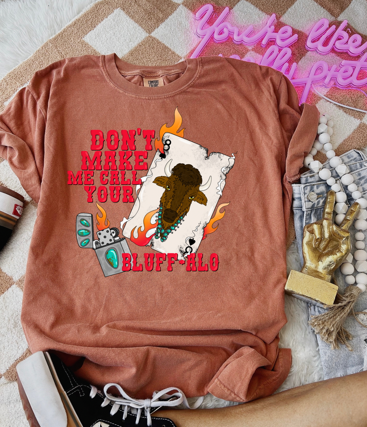 Call your Bluffalo tee