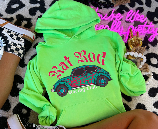 Rat Rod Racing Hoodie