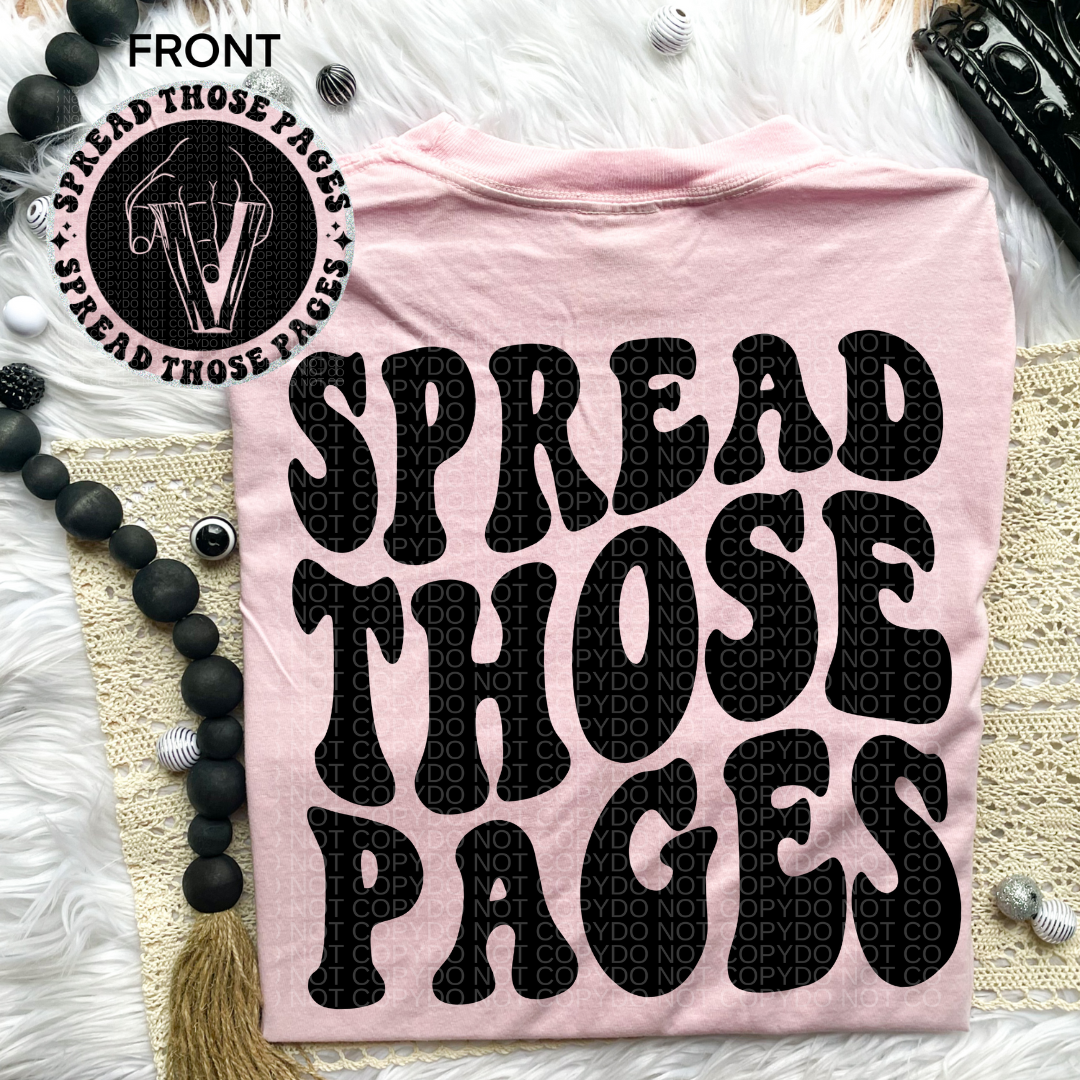 Spread Those Pages Comfort Colors Tee