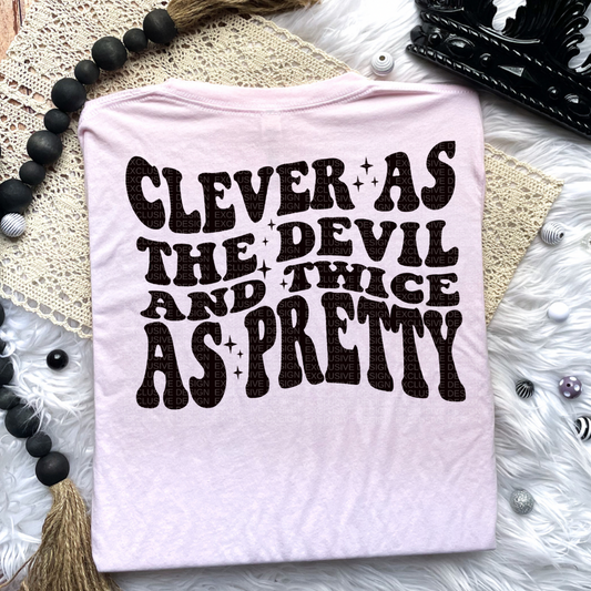 Clever As the Devil Comfort Colors T-Shirt