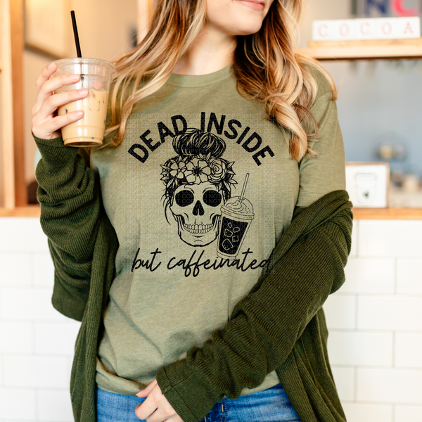 Dead Inside But Caffeinated Softstyle T-Shirt