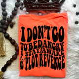 Plotting Revenge Comfort Colors T-shirt
