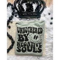 Unbothered by Negative Souls Comfort Colors T-Shirt