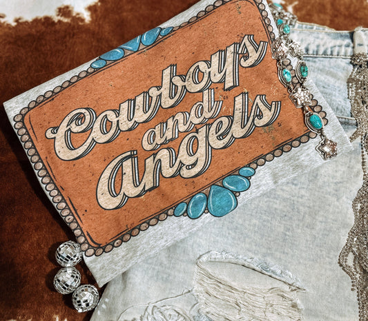 Cowboys and Angels Tee