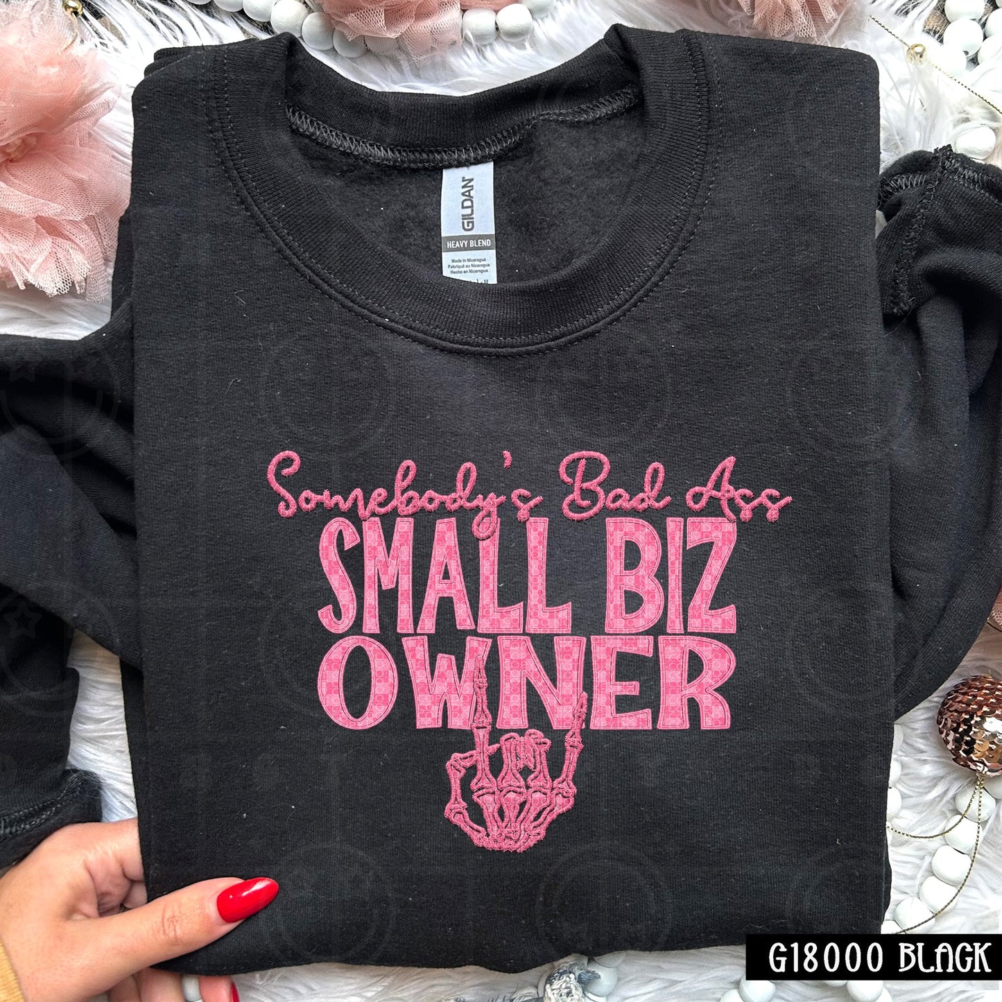 Somebody's Bad Ass Small Business Owner | Comfort Colors Tee or Gildan Crewneck Sweatshirt